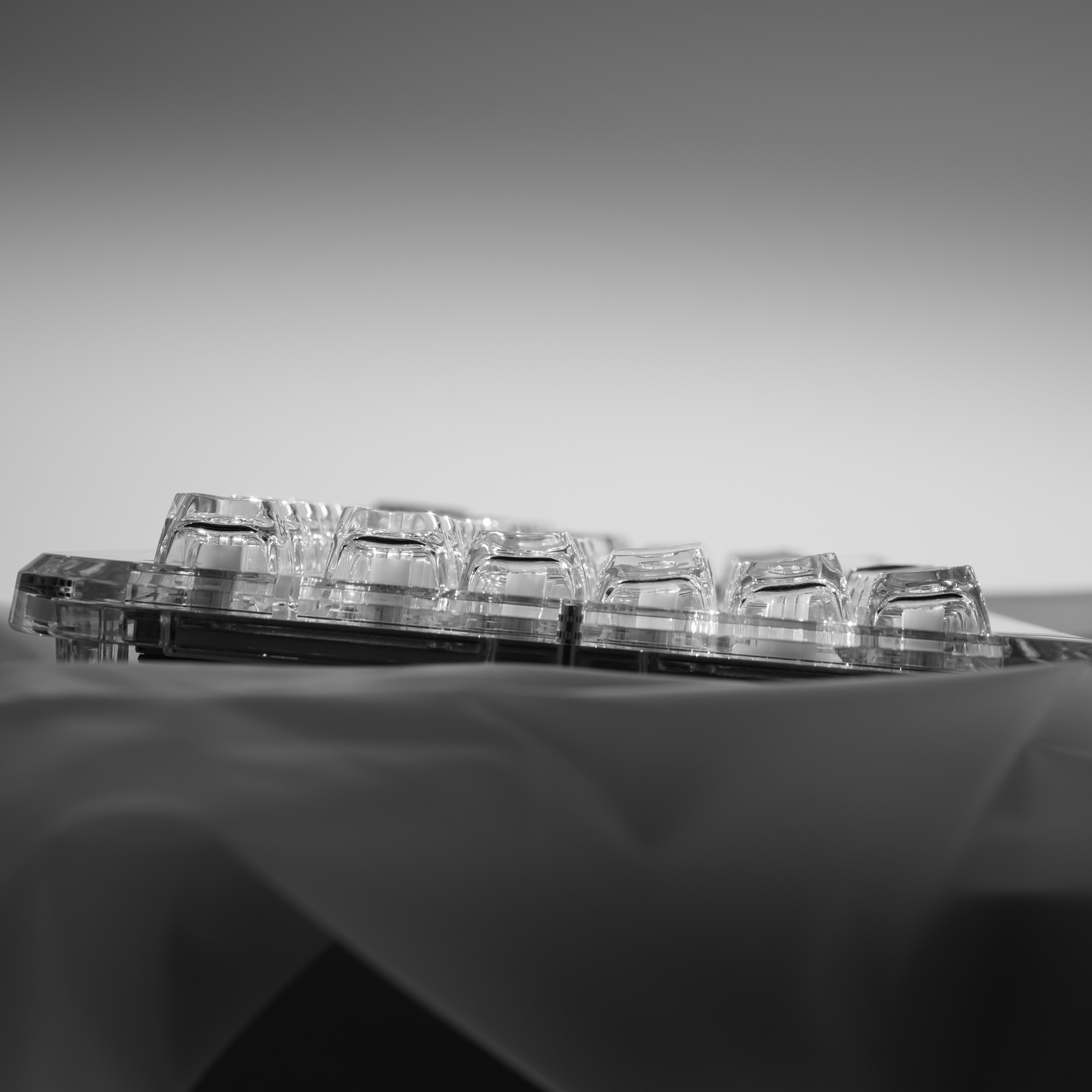 XVX Crystal Transparent SA Pro - Gaming Keyboard No Rgb avaliação e preço