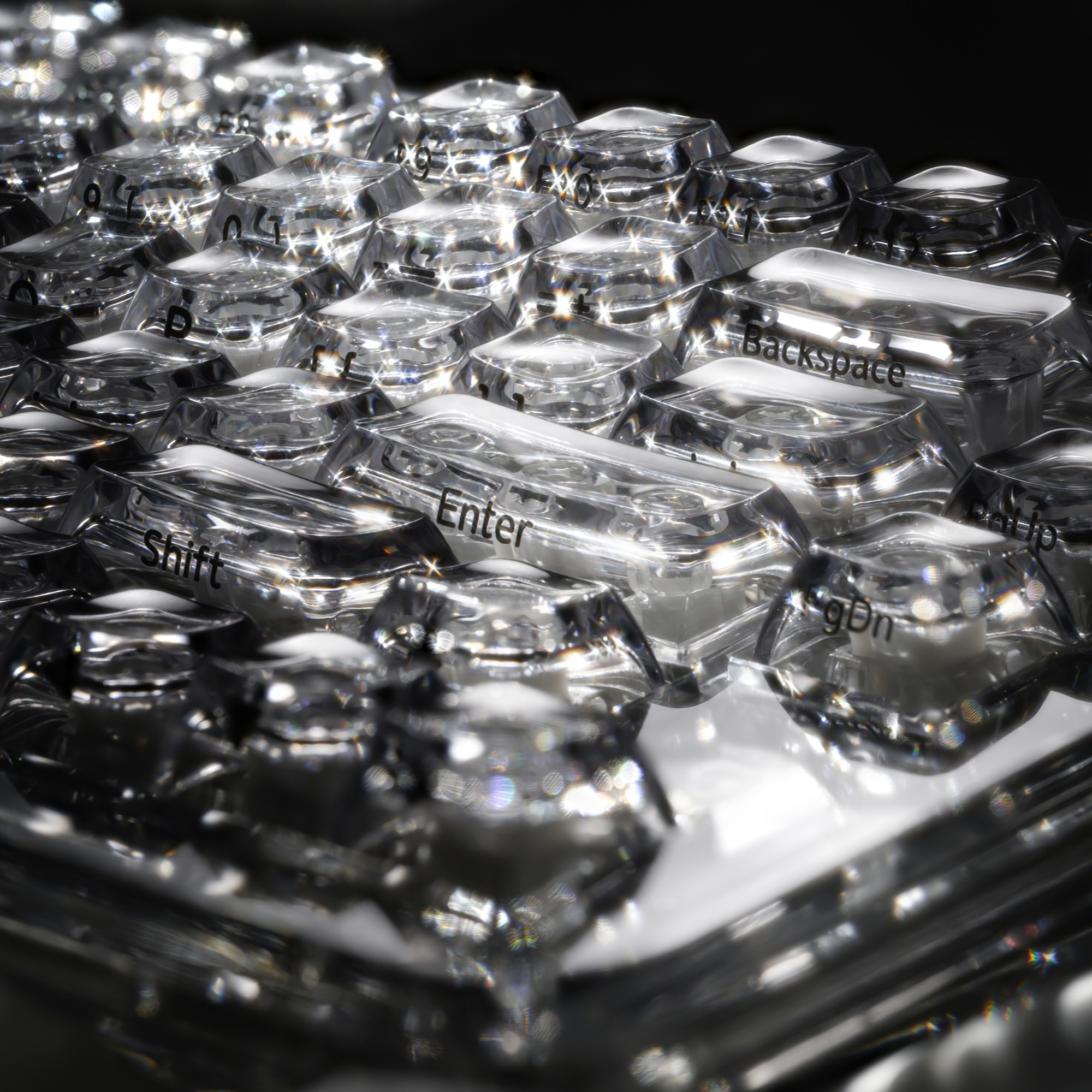 XVX Crystal Transparent SA Pro - Gaming Keyboard No Rgb avaliação e preço