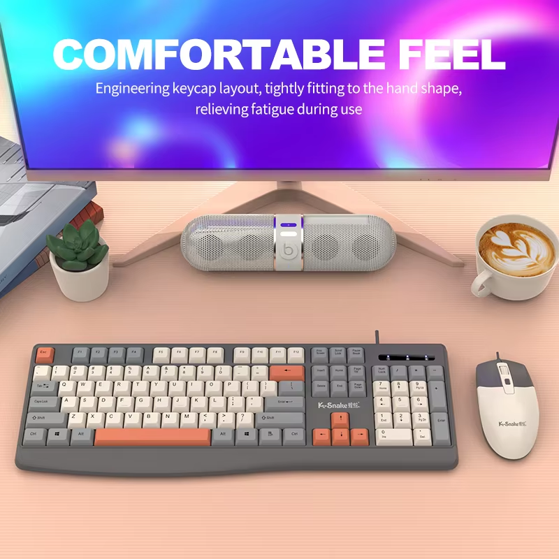 K-snake Gaming Keyboard with M - Gaming Keyboard Mouse Set avaliação e preço