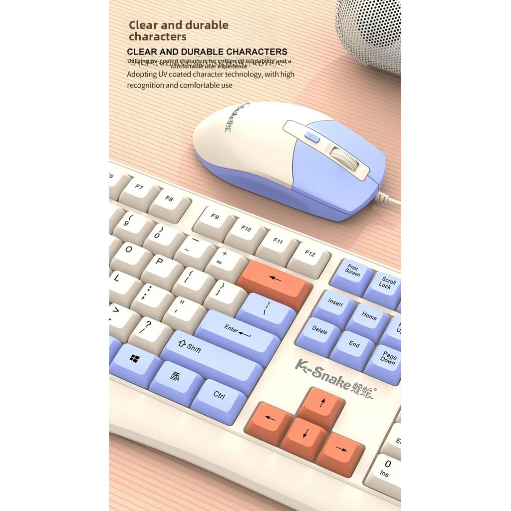 K-snake Gaming Keyboard with M - Gaming Keyboard Mouse Set avaliação e preço