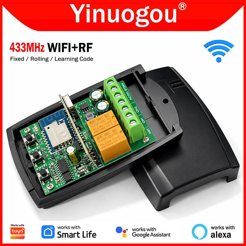 Works With Tuya Wifi Garage Do - Switch Opener Tool avaliação e preço