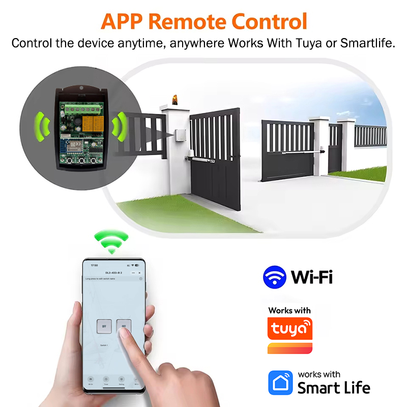 Works With Tuya Wifi Garage Do - Switch Opener Tool avaliação e preço