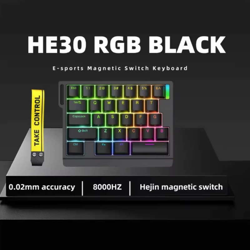 HE30 One Hand Magnetic Axis Ga - Gaming Keyboard Not Typing avaliação e preço
