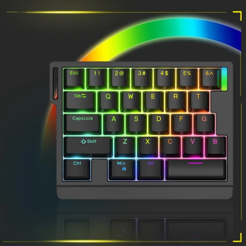 HE30 One Hand Magnetic Axis Ga - Gaming Keyboard Not Typing avaliação e preço
