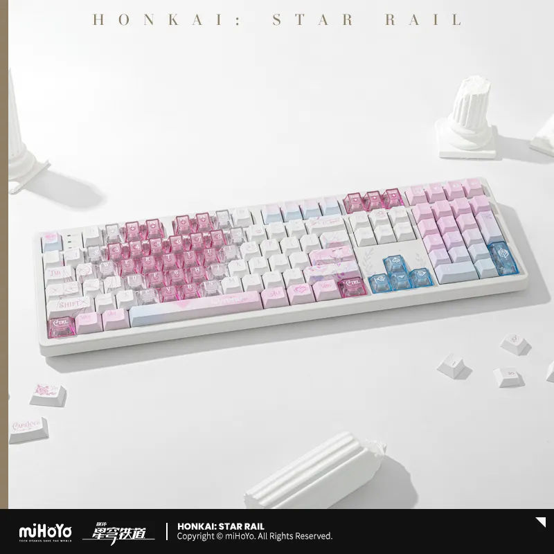 [Genuine] miHoYo Game Honkai S - Gaming Keyboard Bluetooth avaliação e preço