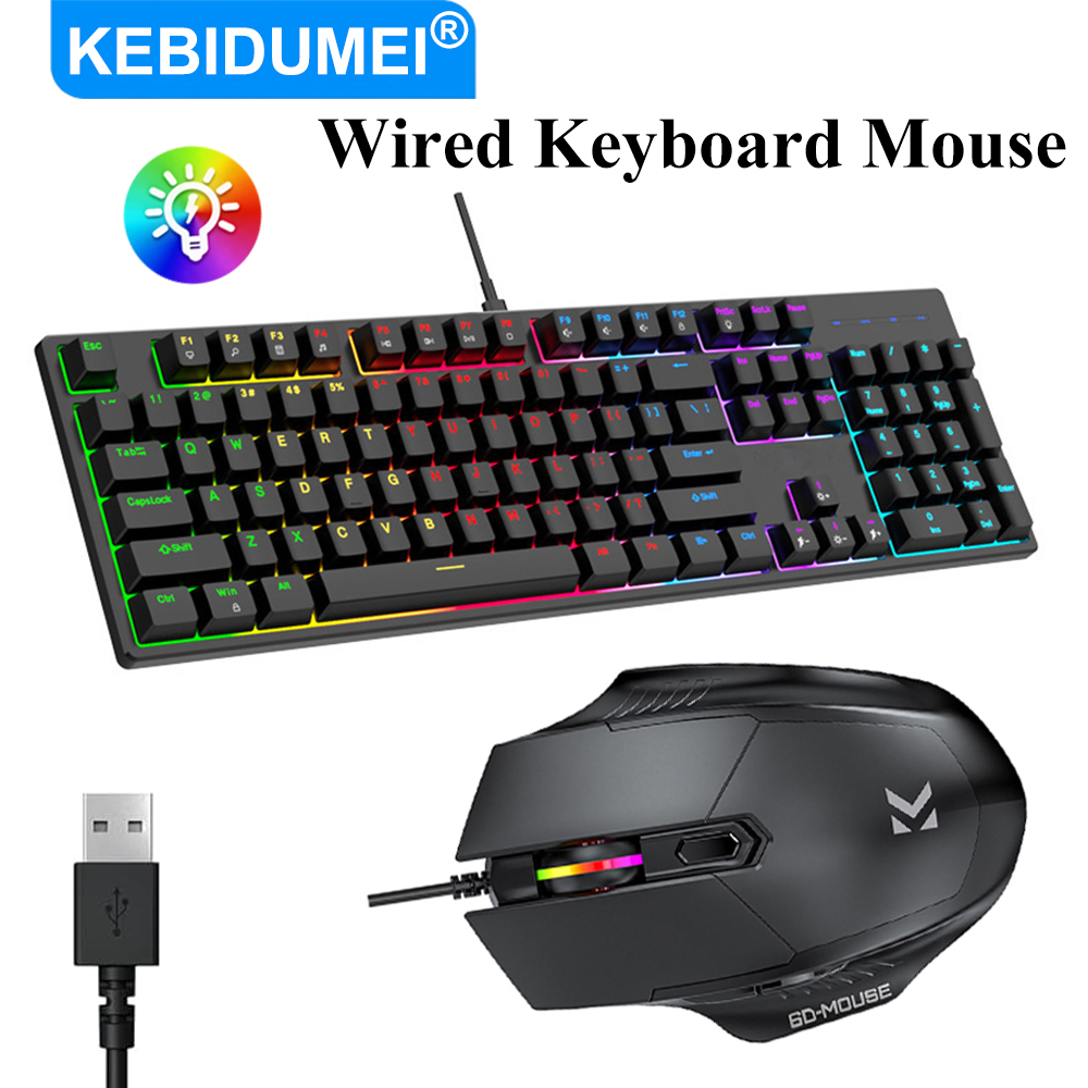 KEBIDUMEI RGB Mechanical Keybo - Gaming Keyboard Budget avaliação e preço