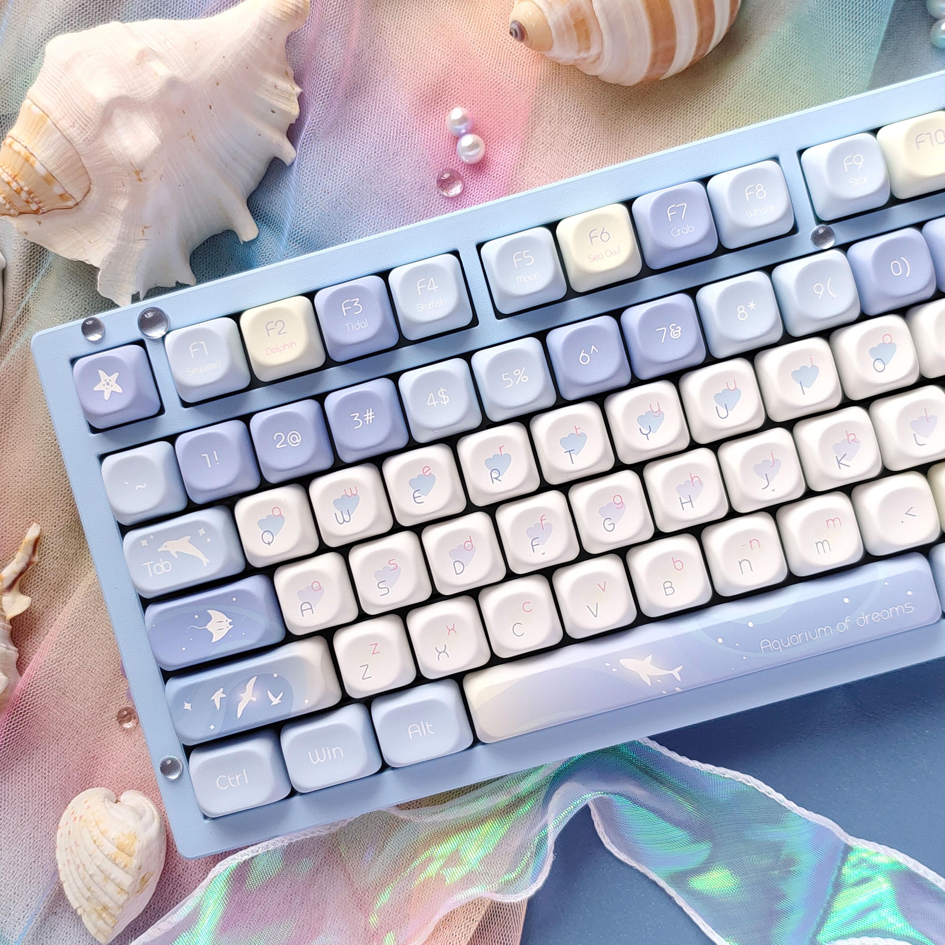 Five Sided Dye Sublimation Key - Gaming Keyboard Blue avaliação e preço