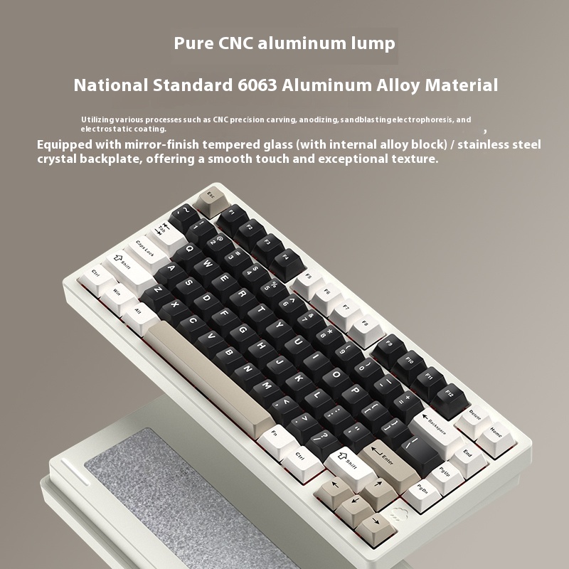 Wireless Bluetooth RAINY75 Cus - Gaming Keyboard Bluetooth avaliação e preço