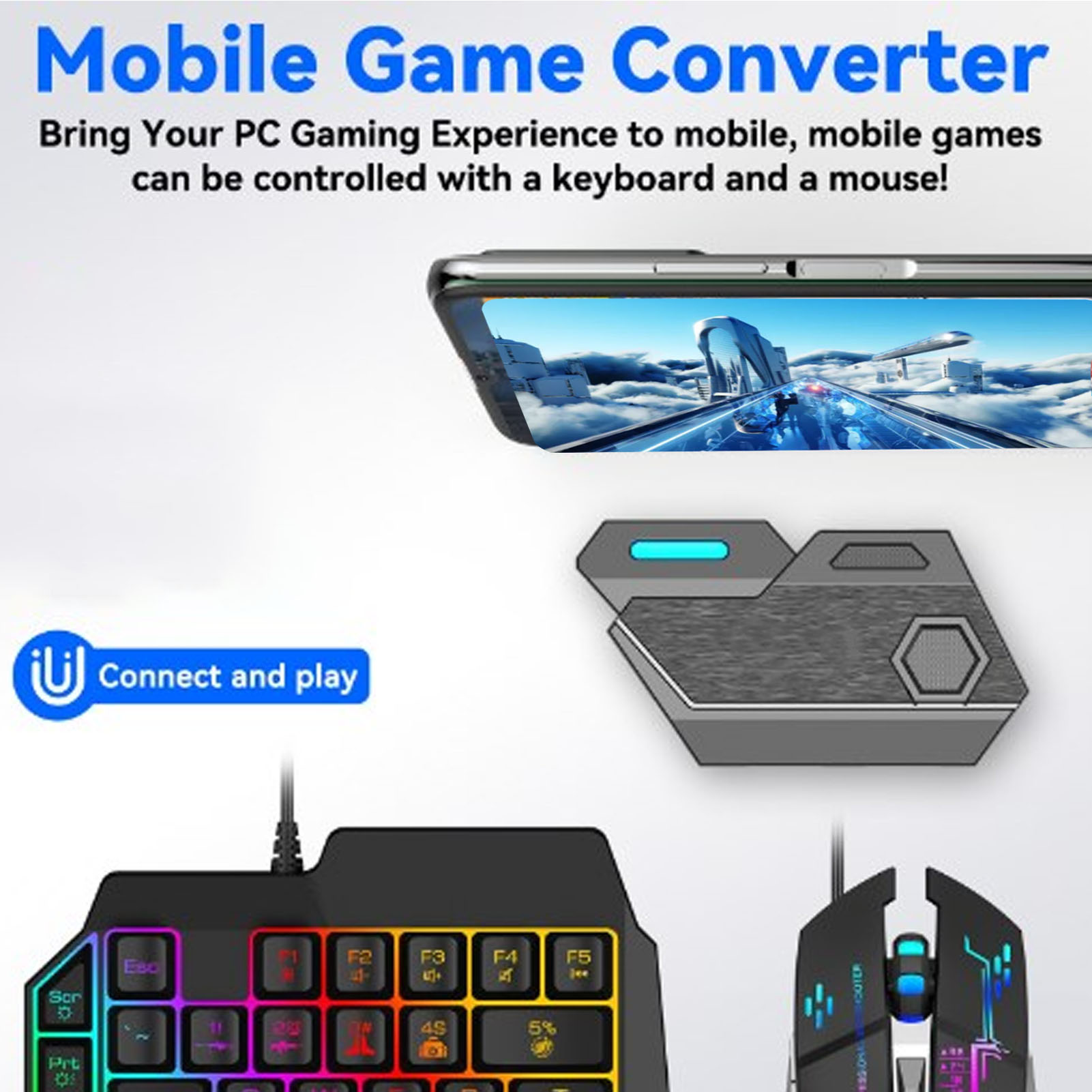 Mobile Game Combo Pack Bluetoo - Gaming Keyboard Bluetooth avaliação e preço