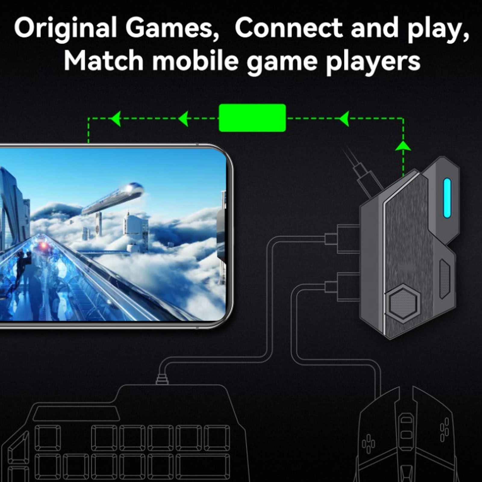 Mobile Game Combo Pack Bluetoo - Gaming Keyboard Bluetooth avaliação e preço