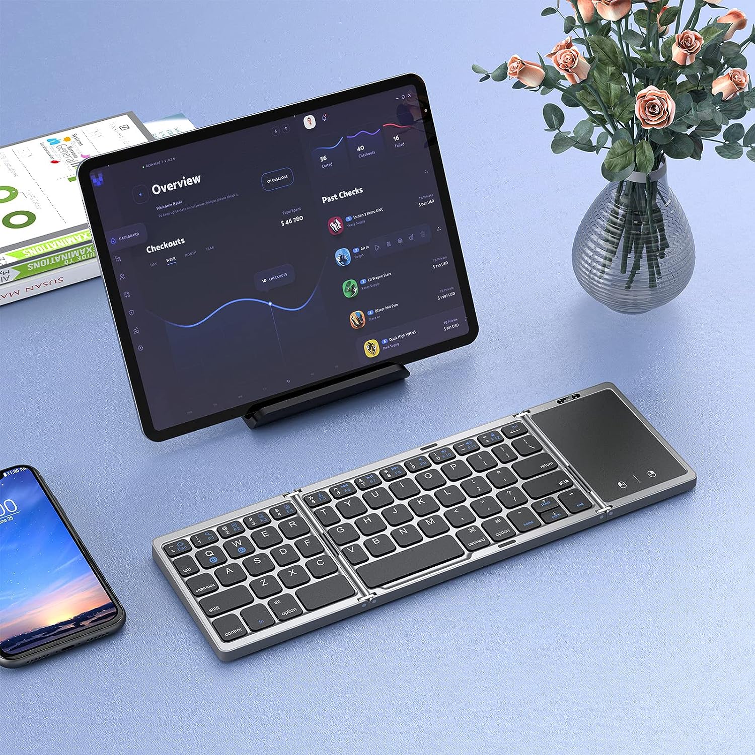 Rog Ally Foldable Bluetooth Ke - Gaming Keyboard Bluetooth avaliação e preço