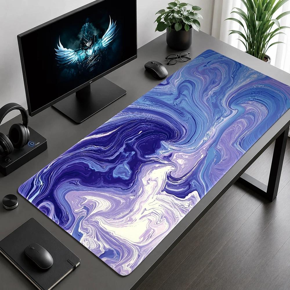 Creative Blue-Purple Fluid Art - Gaming Keyboard Blue avaliação e preço