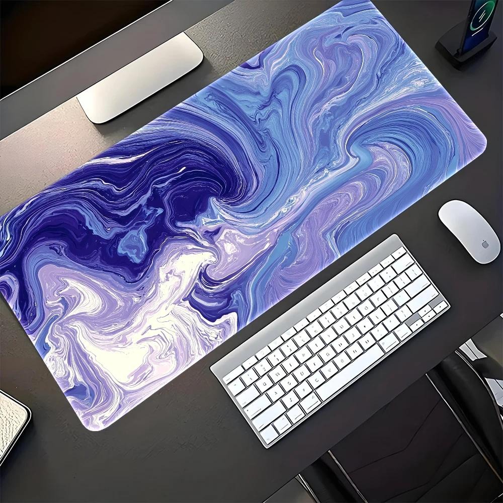 Creative Blue-Purple Fluid Art - Gaming Keyboard Blue avaliação e preço