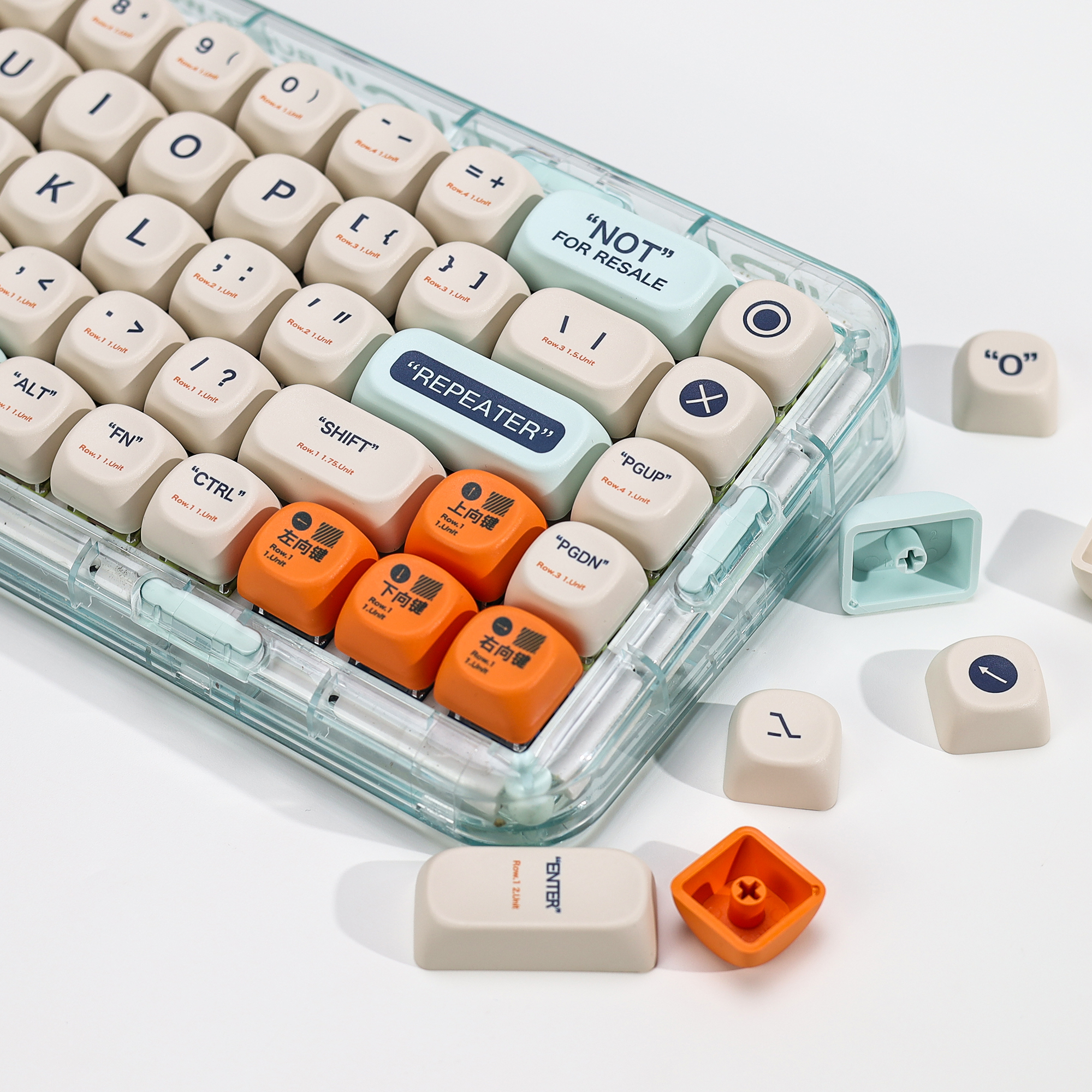 KBDiy KOA Profile Retro Plasti - Gaming Keyboard Number Pad avaliação e preço