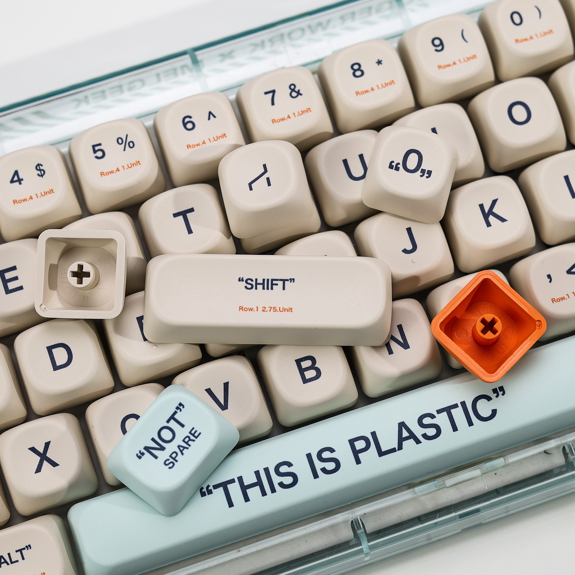 KBDiy KOA Profile Retro Plasti - Gaming Keyboard Number Pad avaliação e preço