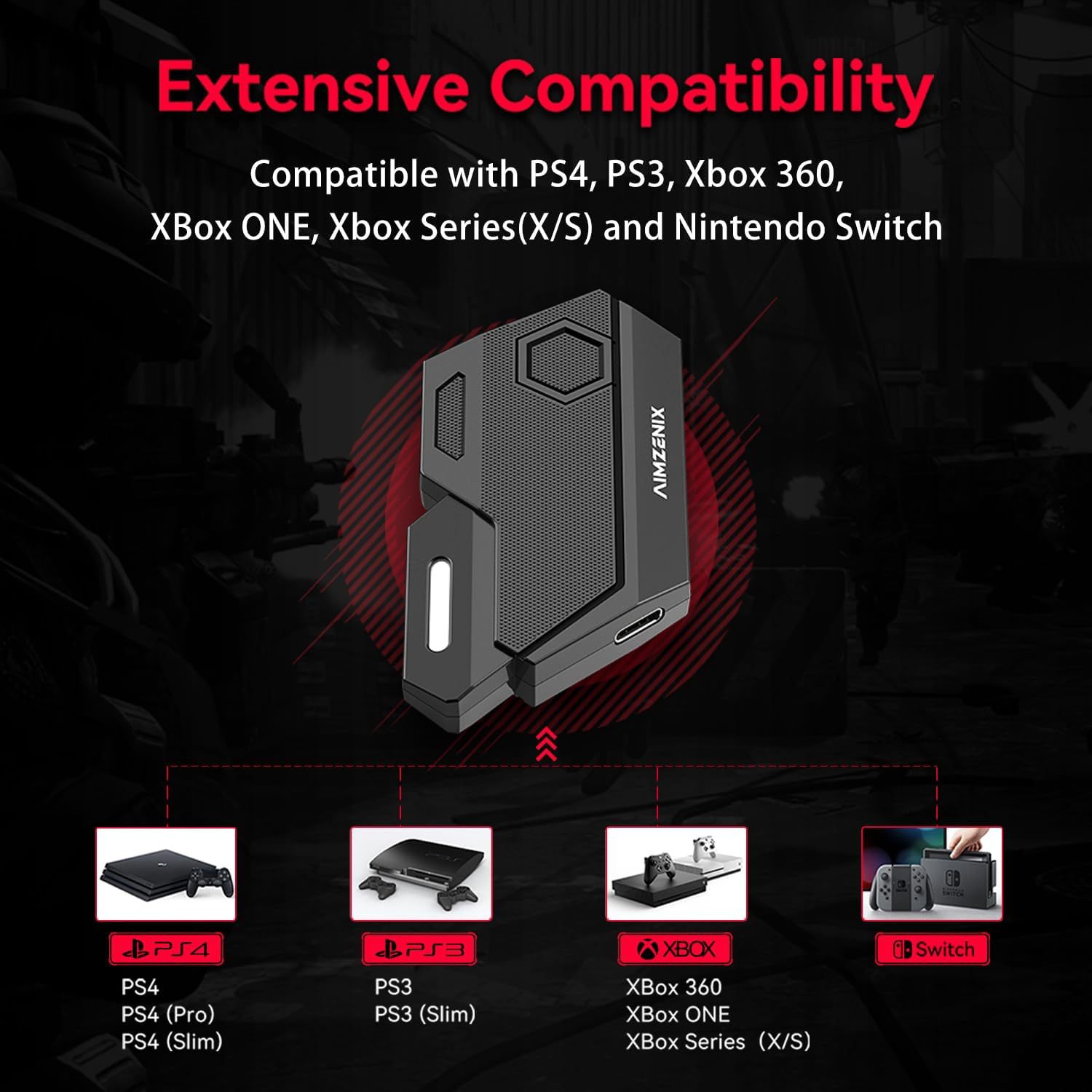 Mobile Games Converter Mobilad - Gaming Keyboard And Mouse For Xbox avaliação e preço