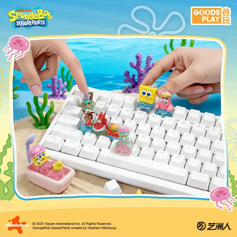Spongebob Squarepants 3d Keyca - Gaming Keyboard Mechanical avaliação e preço