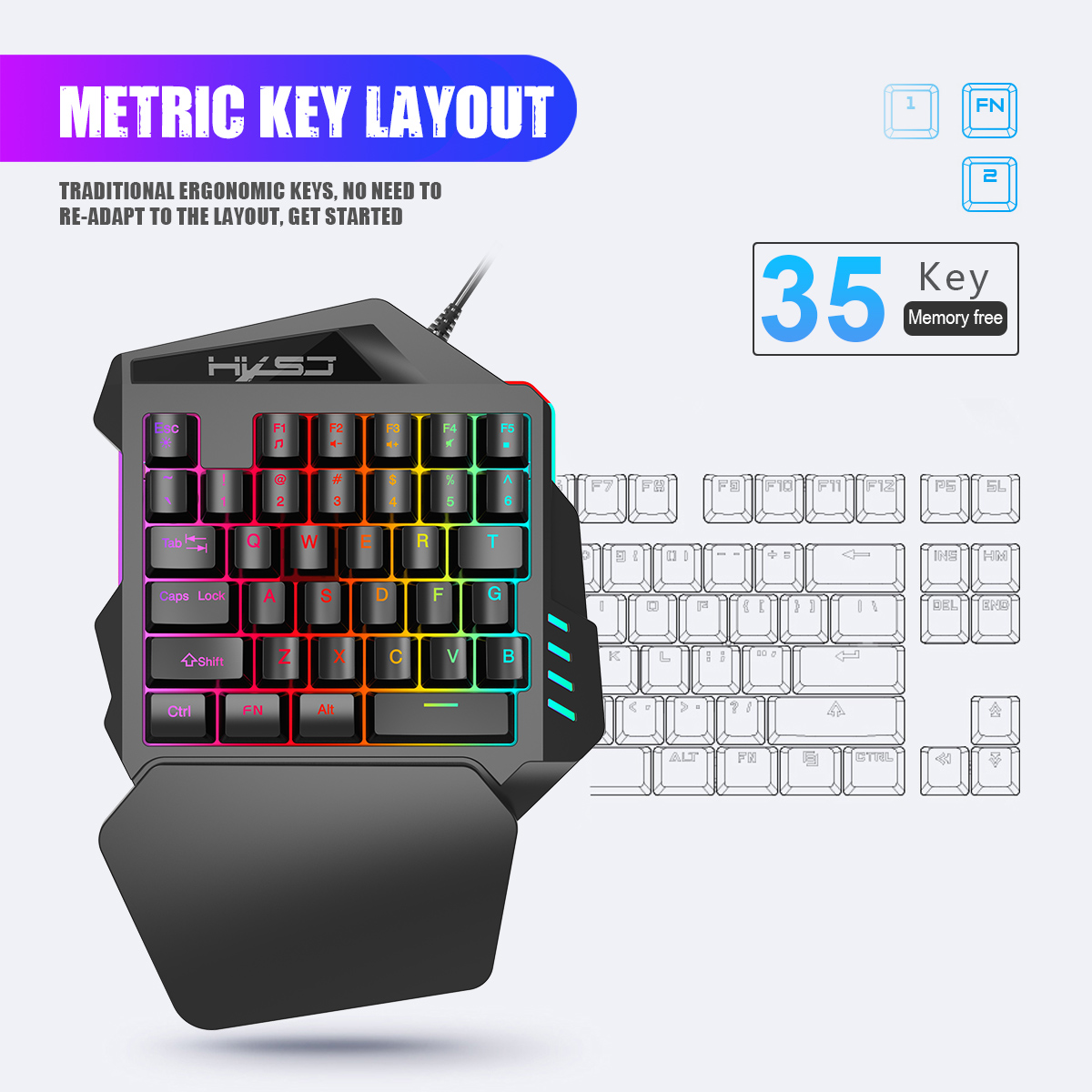 Best sale 35 Keys Film Membran - Gaming Keyboard Best avaliação e preço