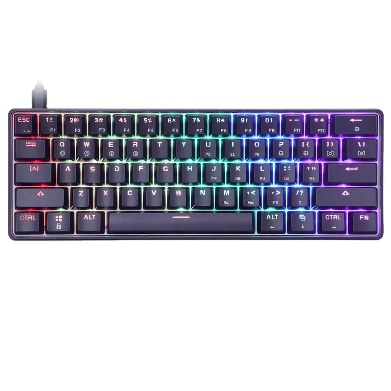 Dropshipping Skyloong Gk61 Sk6 - Gaming Keyboard Mechanical avaliação e preço