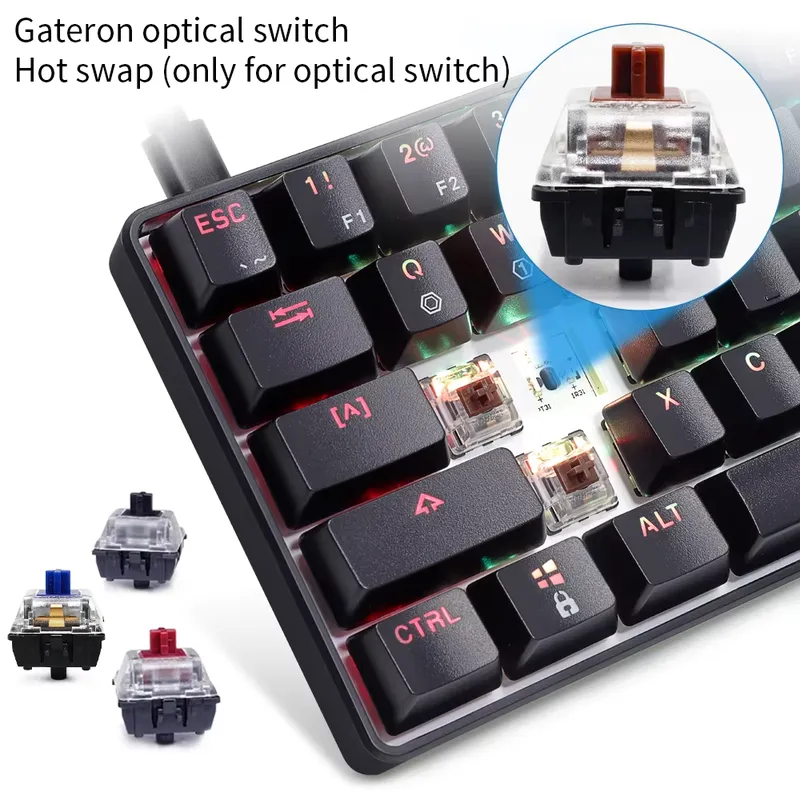 Dropshipping Skyloong Gk61 Sk6 - Gaming Keyboard Mechanical avaliação e preço