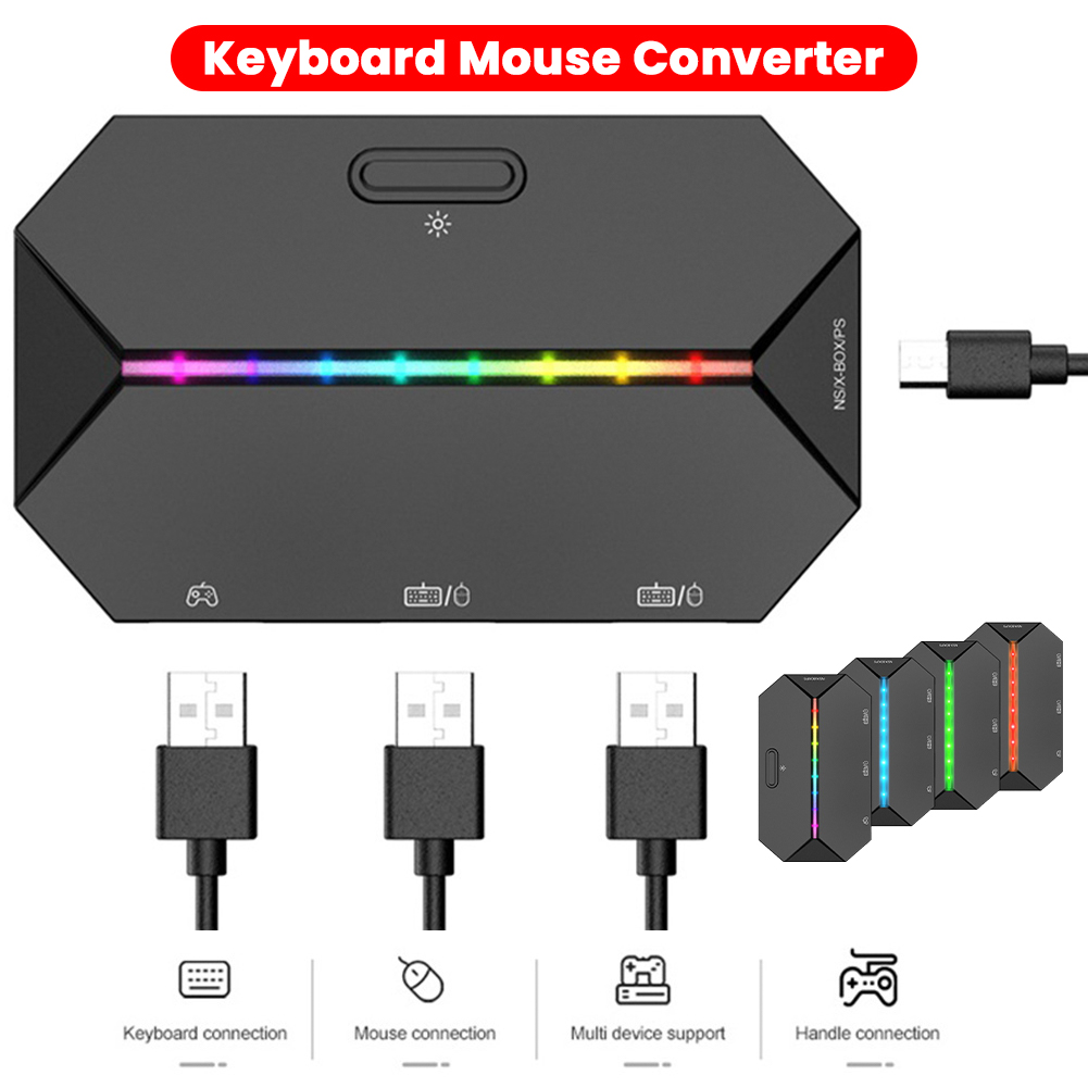 2-1PC Gaming Keyboard Mouse Co - Gaming Keyboard And Mouse For Xbox avaliação e preço