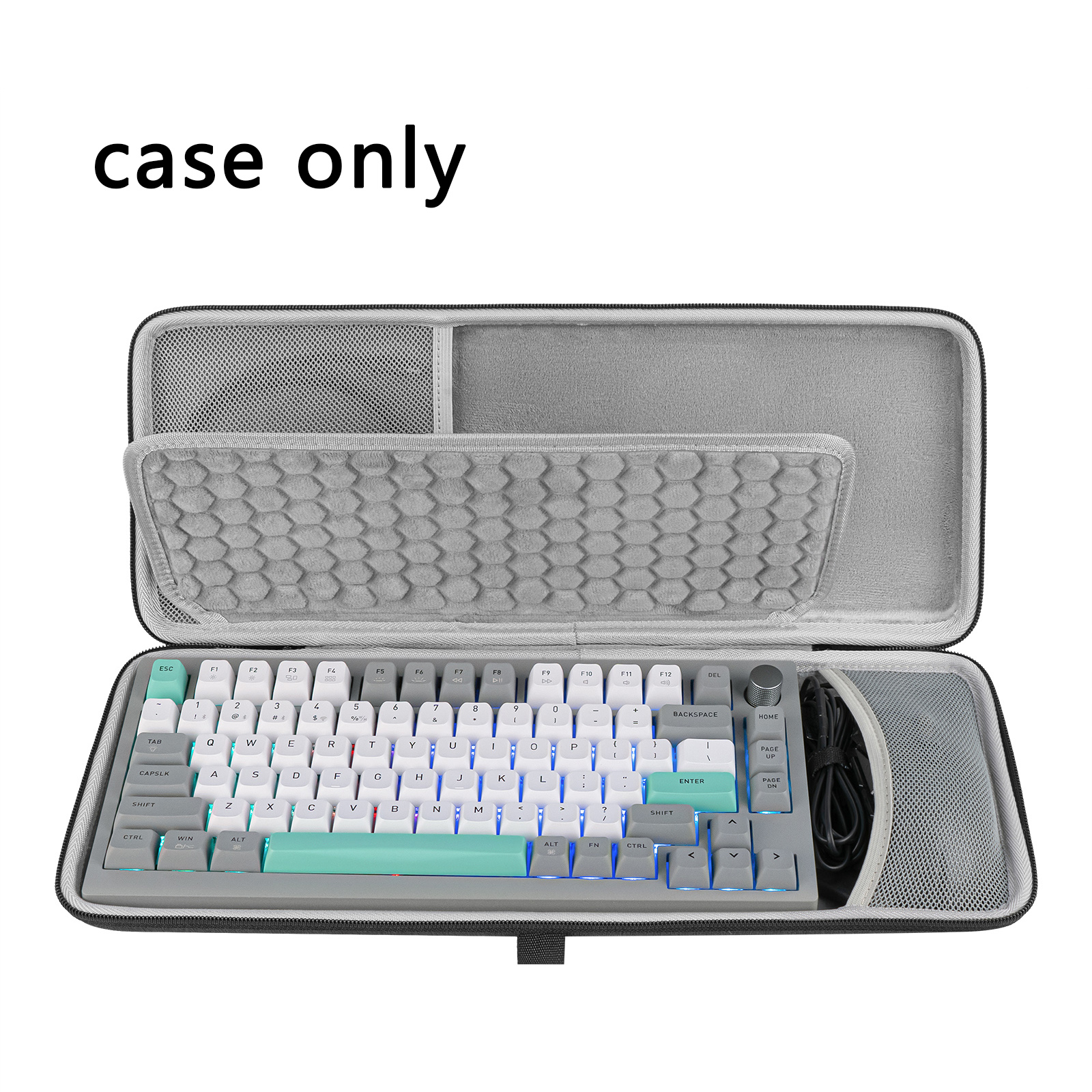 Geekria Keyboard Case for 84-K - Gaming Keyboard Mechanical Wireless avaliação e preço