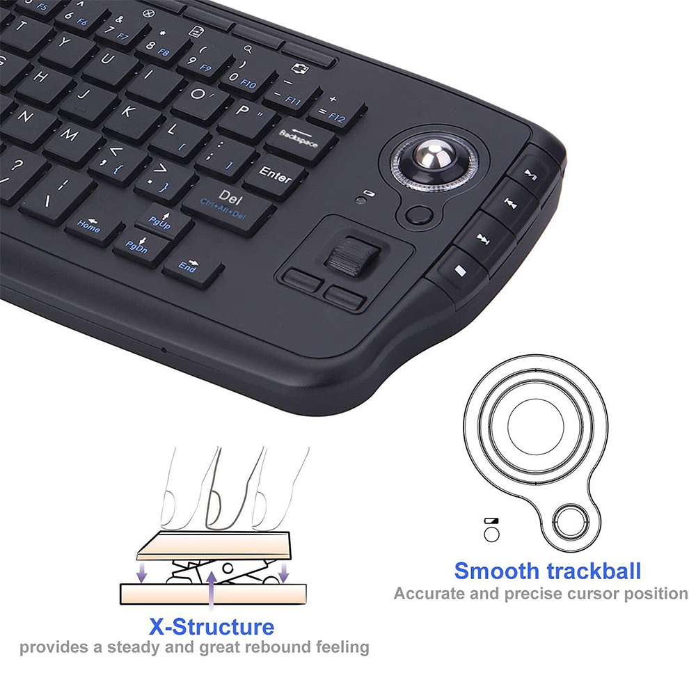 Jomaa Portable USB Wireless Tr - Gaming Keyboard Budget avaliação e preço