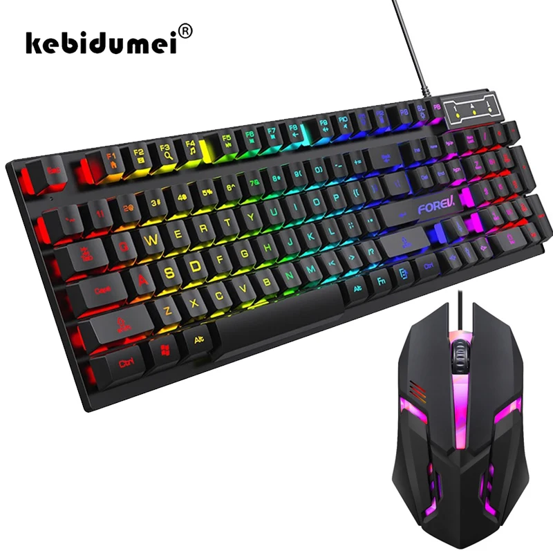104 Key Backlit Mechanical Key - Gaming Keyboard Budget avaliação e preço