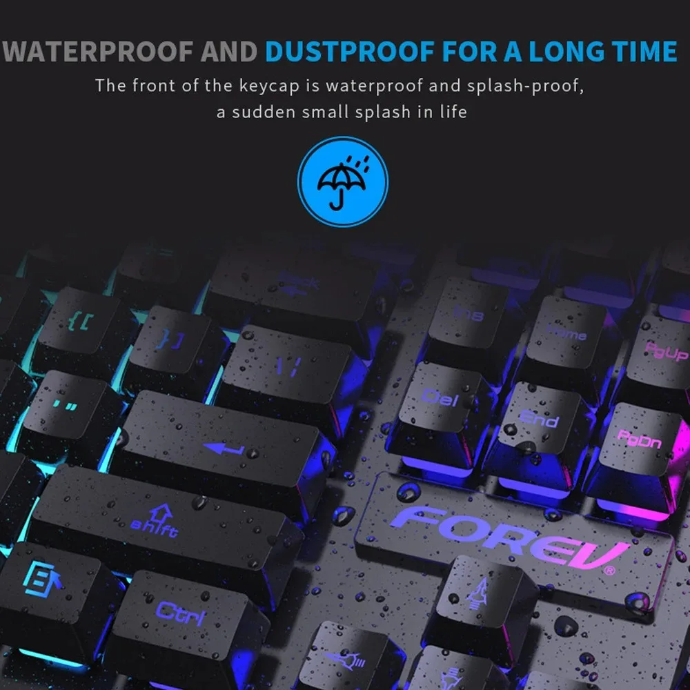 104 Key Backlit Mechanical Key - Gaming Keyboard Budget avaliação e preço