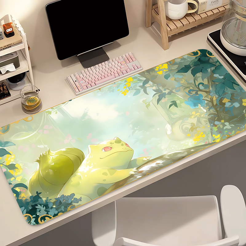 Anime Mouse Pad Pokemon Bulbas - Gaming Keyboard En Mouse avaliação e preço