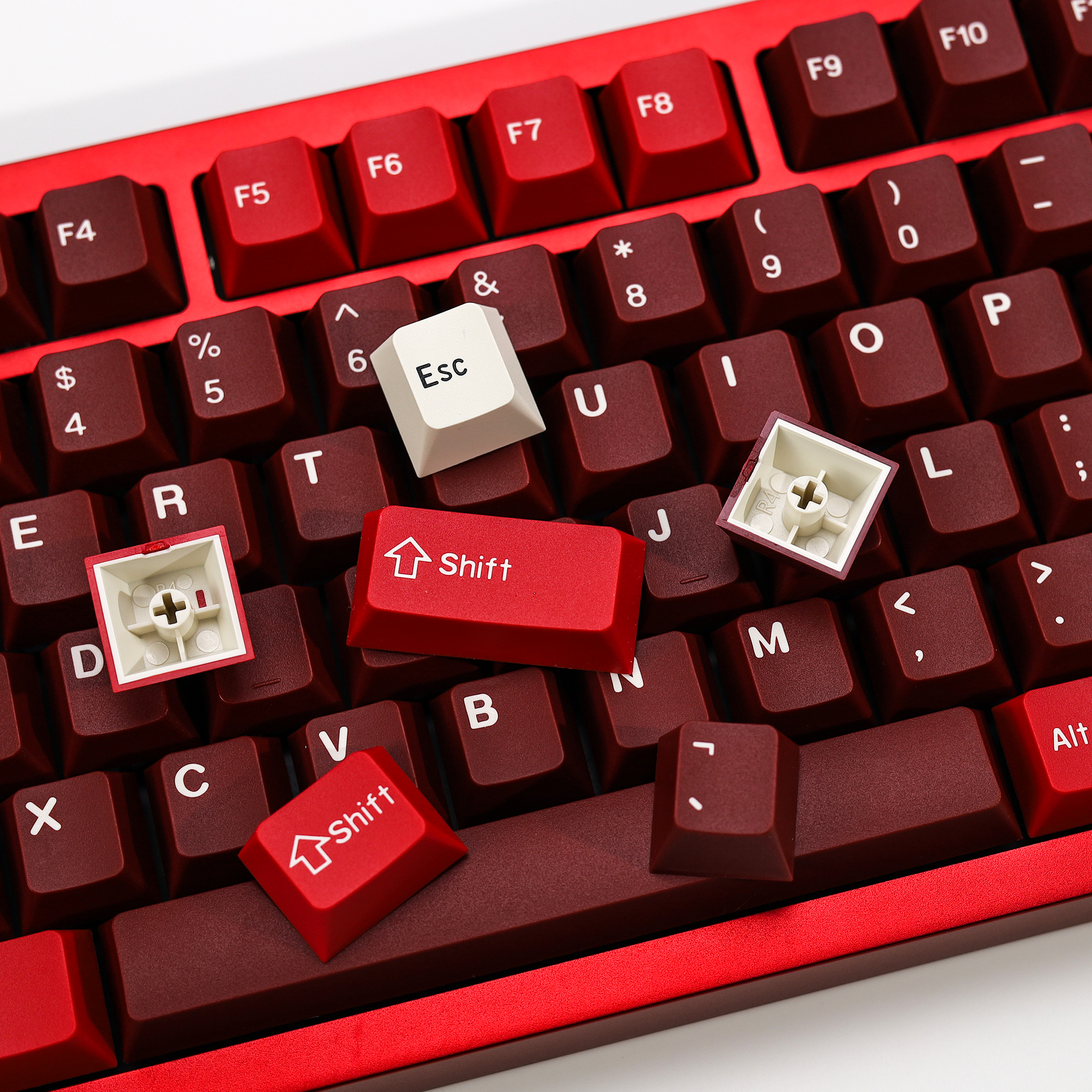 KBDiy GMK Jamon Keycap Red Ret - Gaming Keyboard Number Pad avaliação e preço