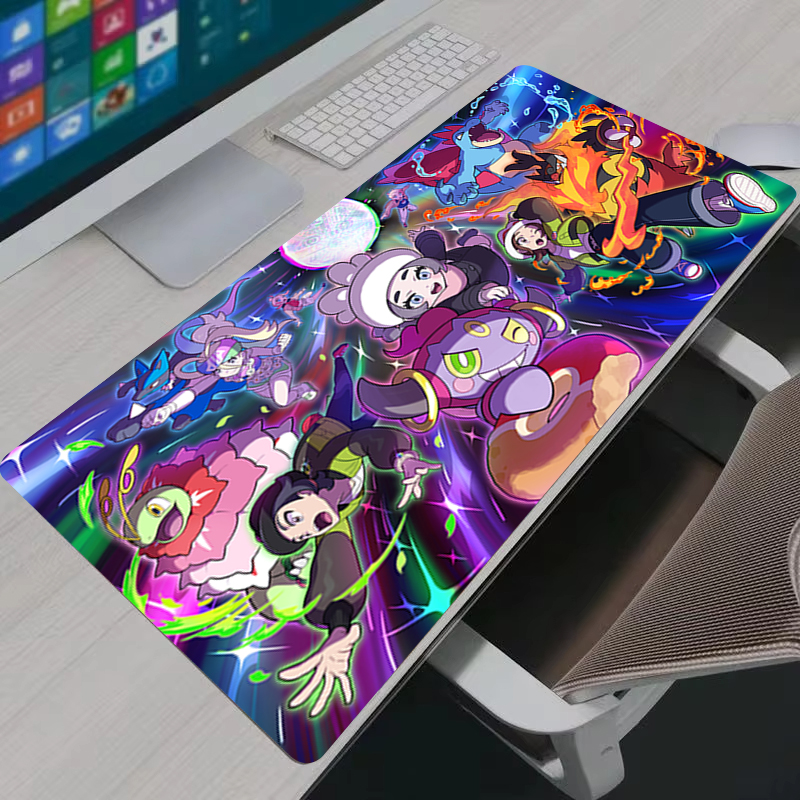Mouse Pad Large P-pokemon Hoop - Gaming Keyboard Top avaliação e preço