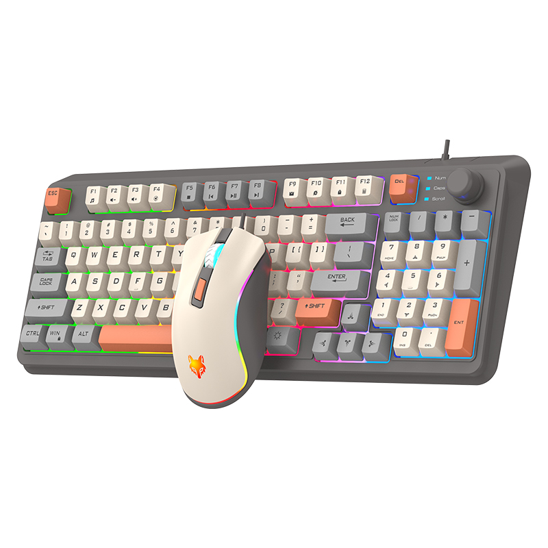 K820 USB Wired Game Keyboard M - Gaming Keyboard Mouse Wireless avaliação e preço