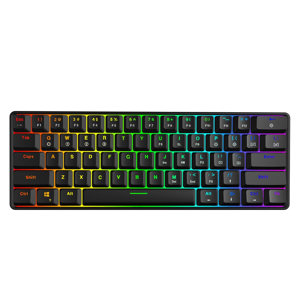 SKYLOONG GK61 Mini Portable 60 - Gaming Keyboard Mobile avaliação e preço