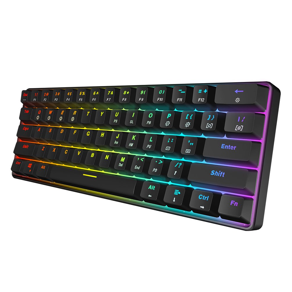 SKYLOONG GK61 Mini Portable 60 - Gaming Keyboard Mobile avaliação e preço