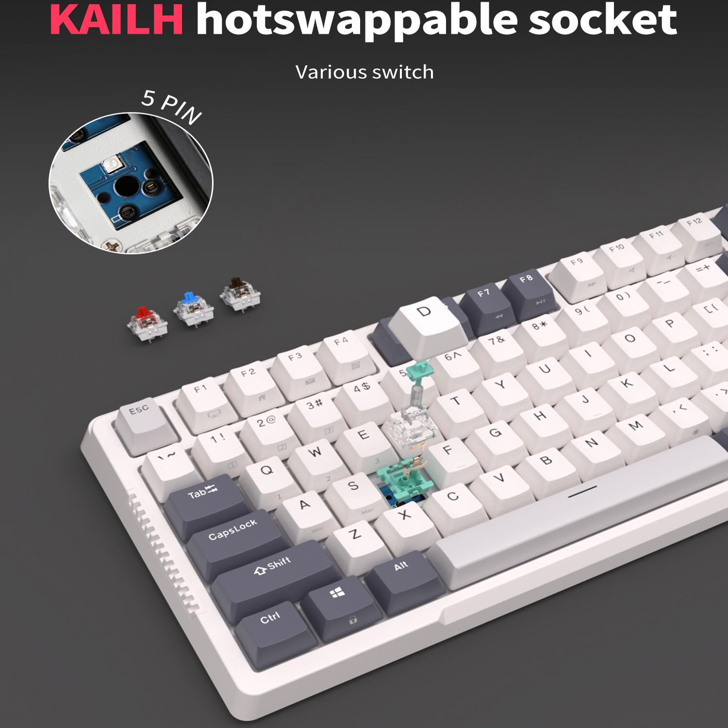 RK H81 Royal Kludge Gasket Str - Gaming Keyboard Mobile avaliação e preço