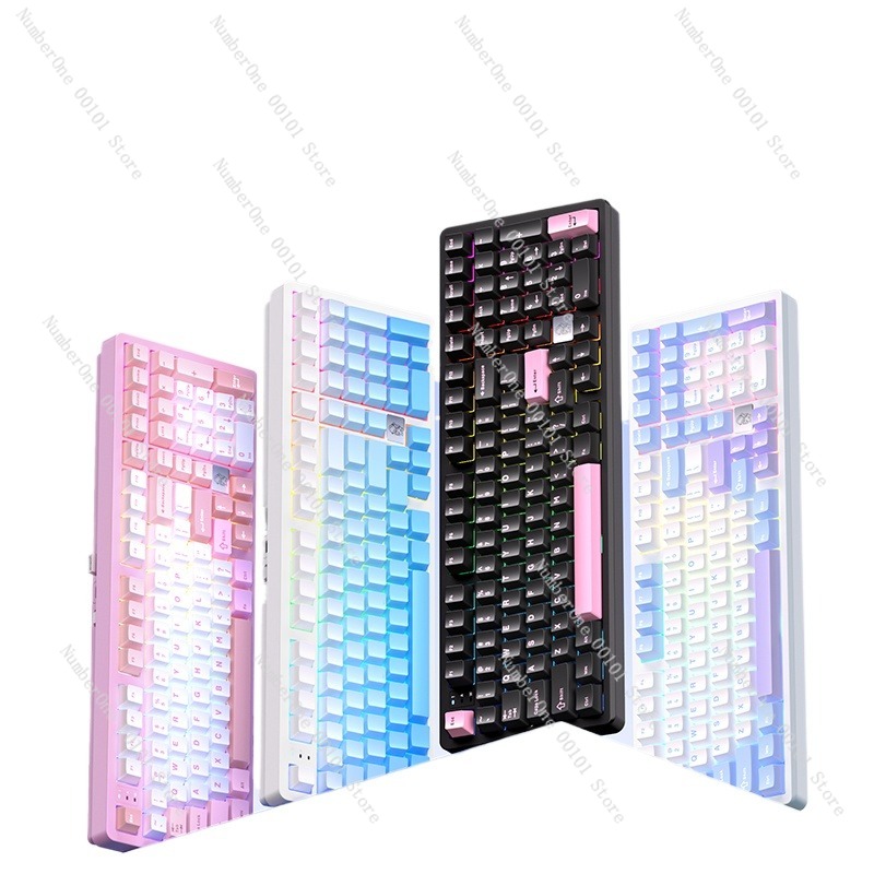Aluminum Alloy Mechanical Keyb - Gaming Keyboard Bluetooth avaliação e preço