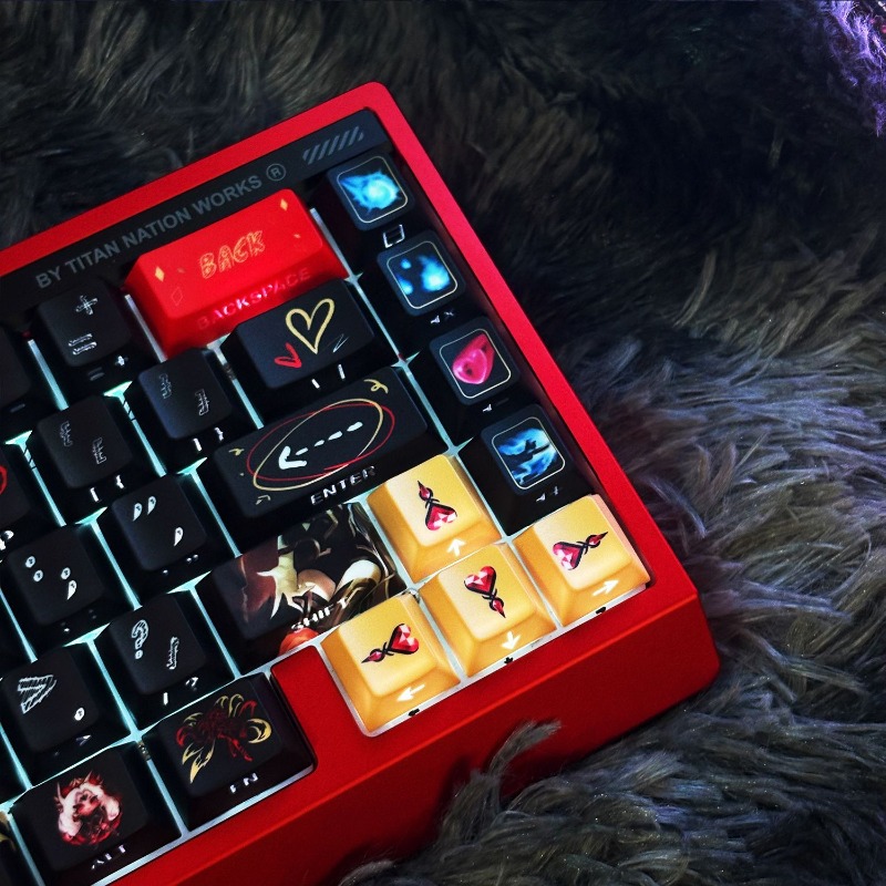 Faker Hall of Fame Ahri themed - Gaming Keyboard Hall Effect avaliação e preço