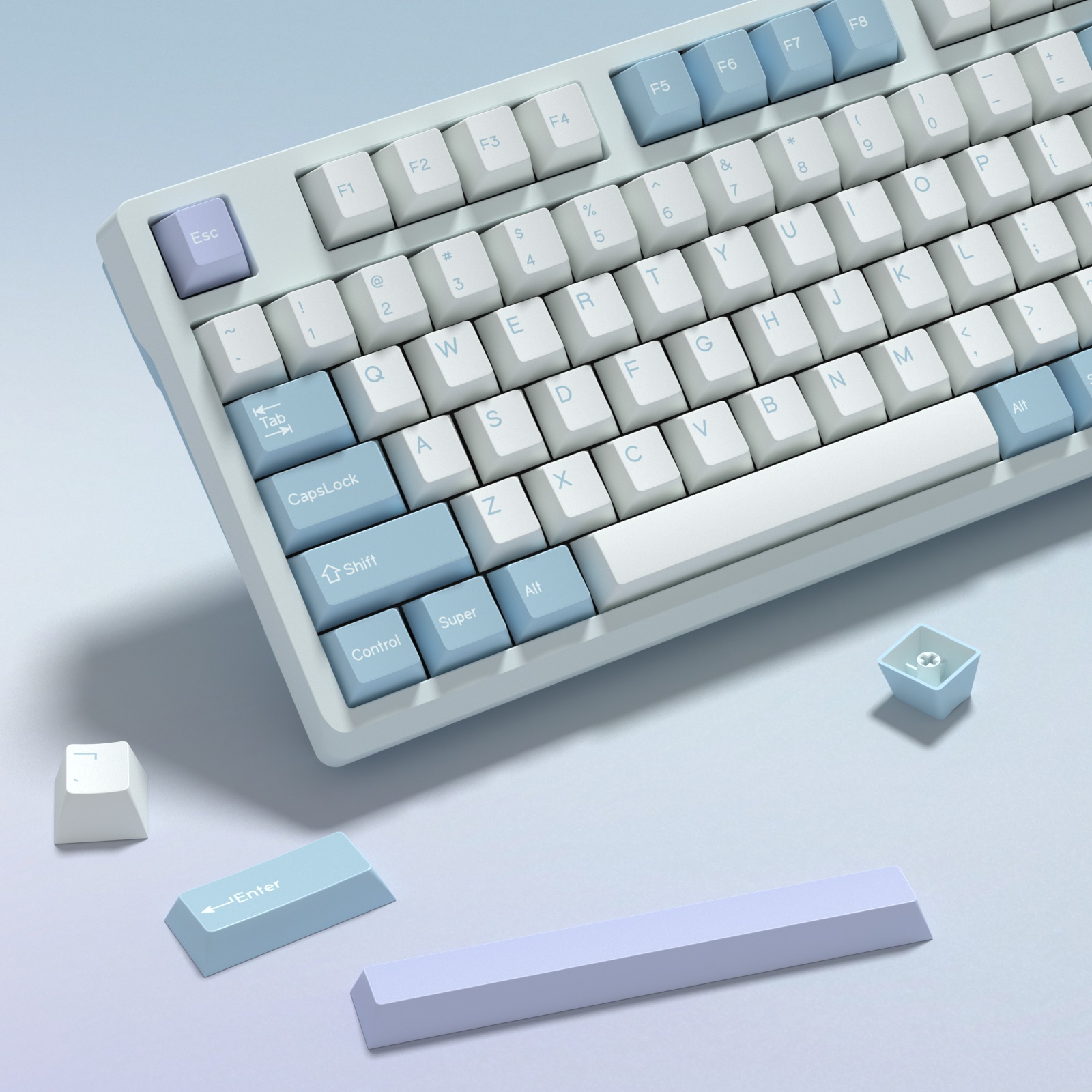 KBDiy GMK Illusion Keycap Cher - Gaming Keyboard Number Pad avaliação e preço