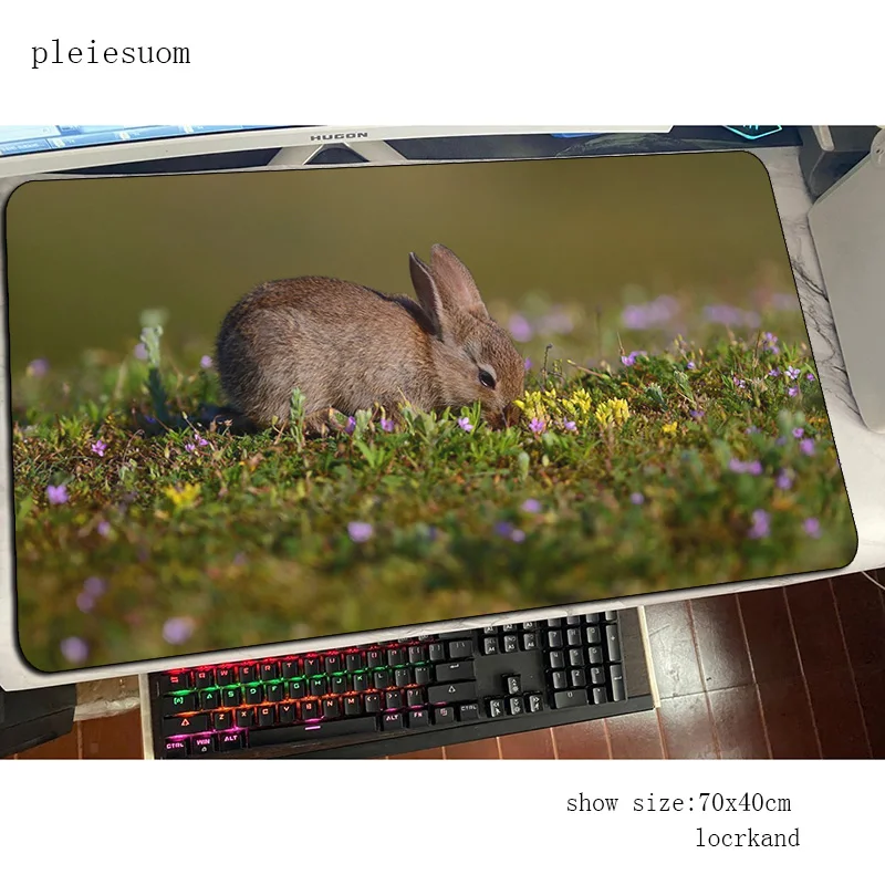 Rabbit cute mouse pad best mou - Gaming Keyboard Best avaliação e preço