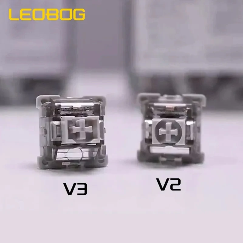 LEOBOG GrayWood V3 Switch Line - Gaming Keyboard No Rgb avaliação e preço