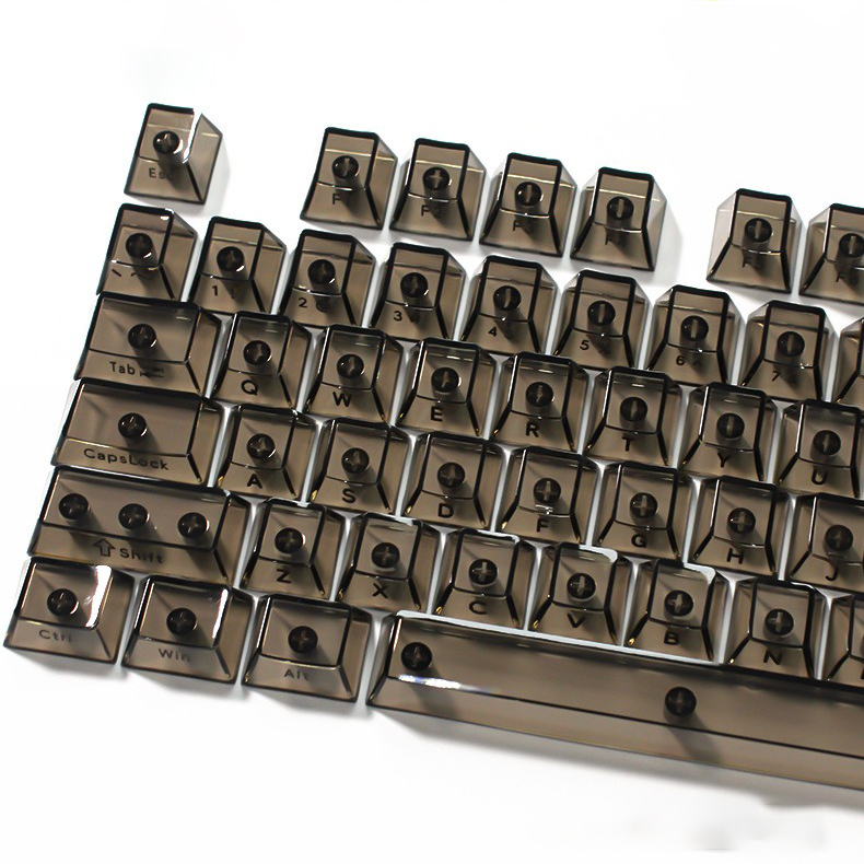 Crystal Transparent Cherry Pro - Gaming Keyboard No Rgb avaliação e preço