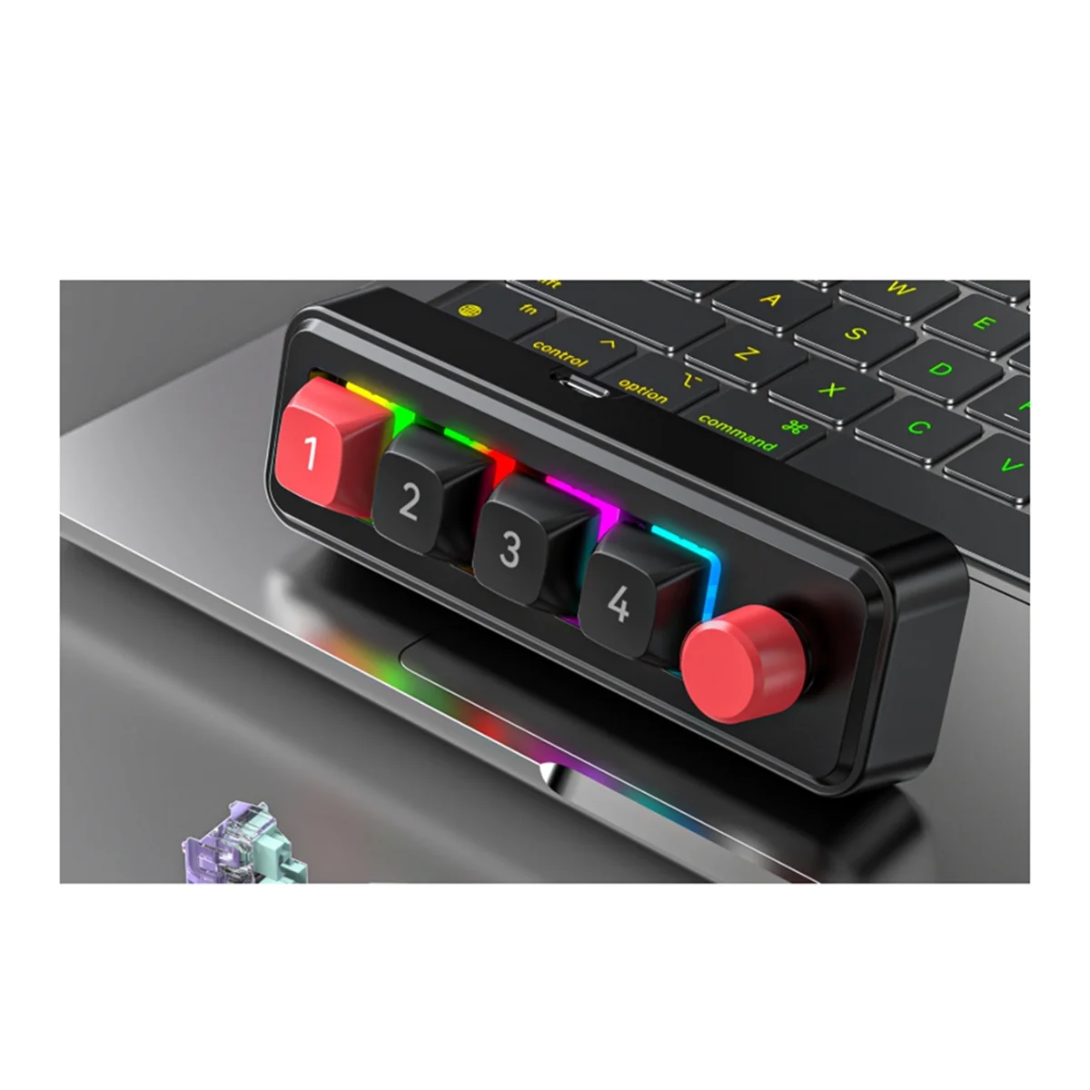 A49T Mechanical Keyboard 4 Key - Gaming Keyboard Mechanical avaliação e preço