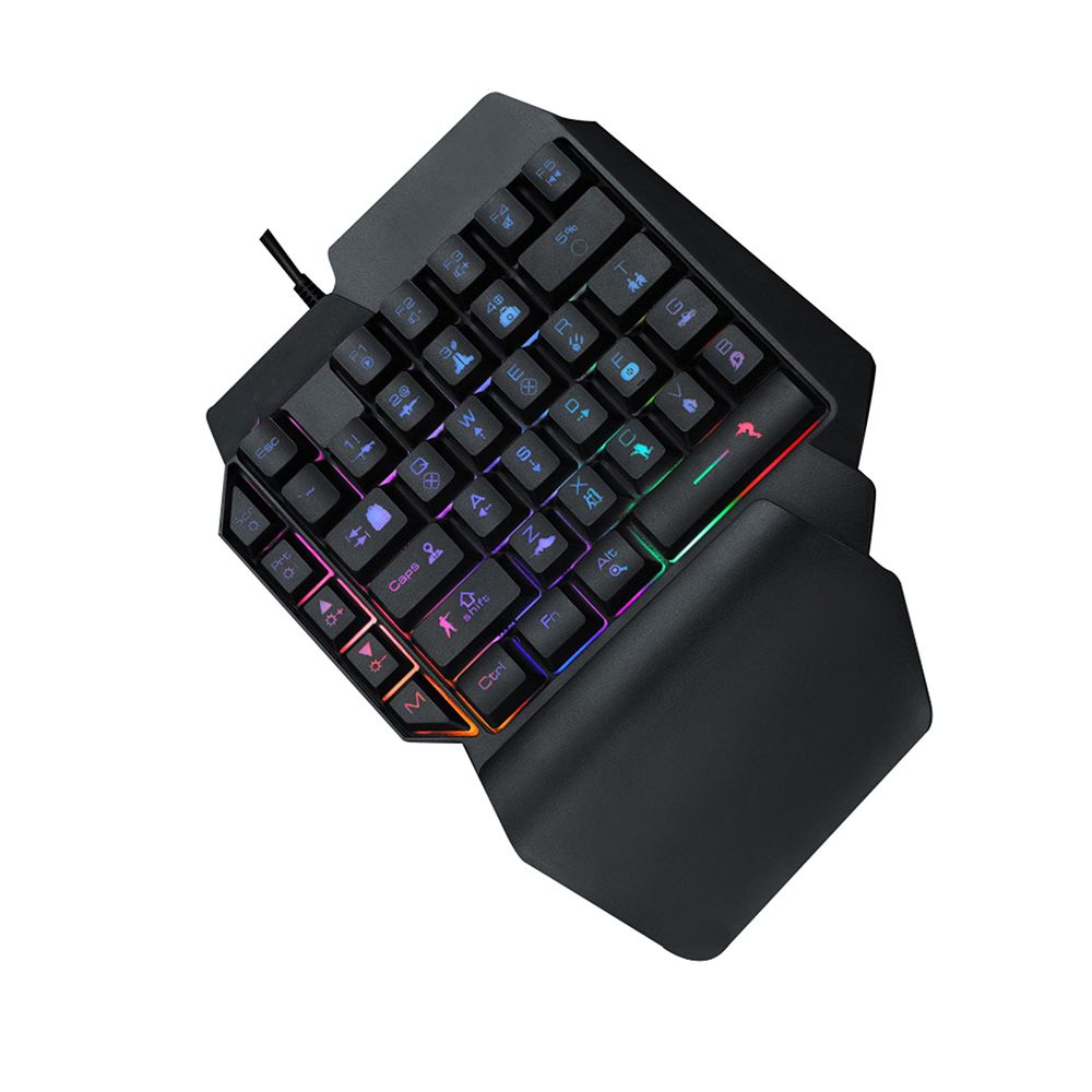 Single Handed Gamer keyboard M - Gaming Keyboard Budget avaliação e preço