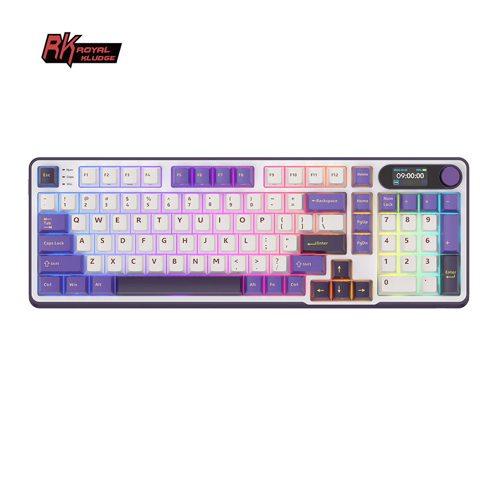 RK ROYAL KLUDGE S98 Wireless G - Gaming Keyboard Budget avaliação e preço
