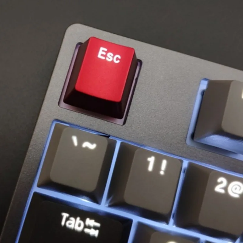 Metal Keycaps Matte Texture Tr - Keyboard Gaming Transparent avaliação e preço
