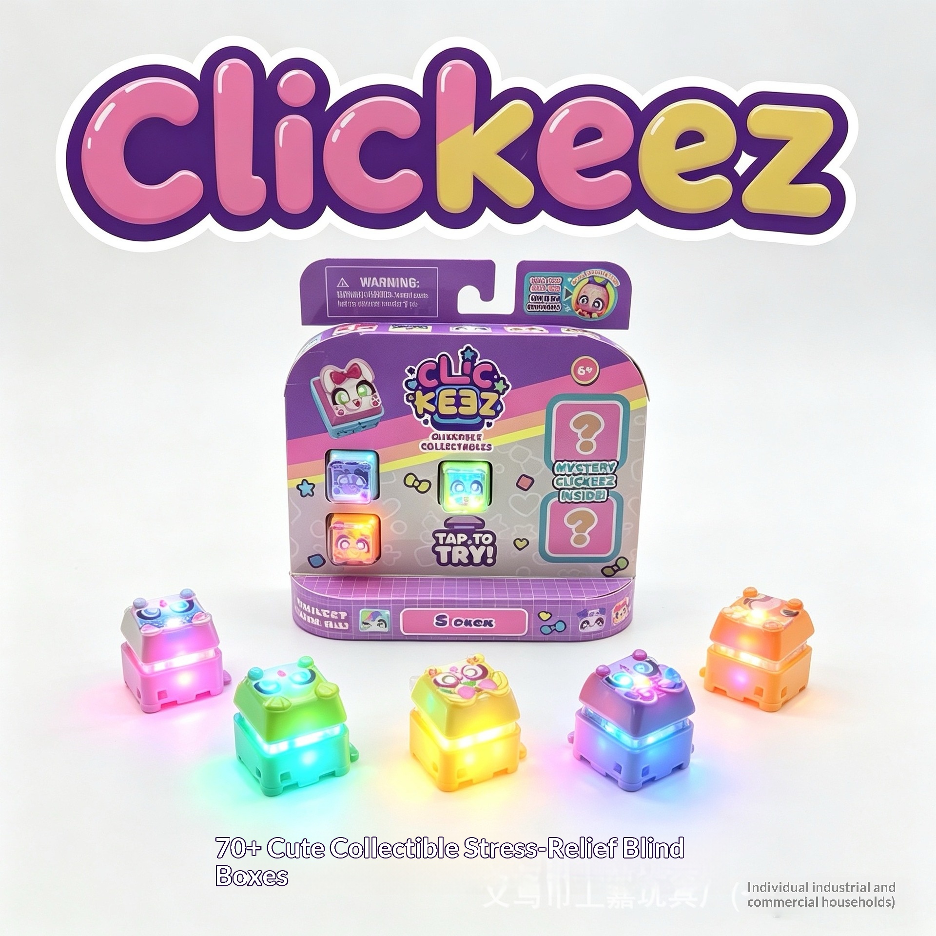 Clickeez Fidget Keycap Keychai - Gaming Keyboard Mechanical avaliação e preço