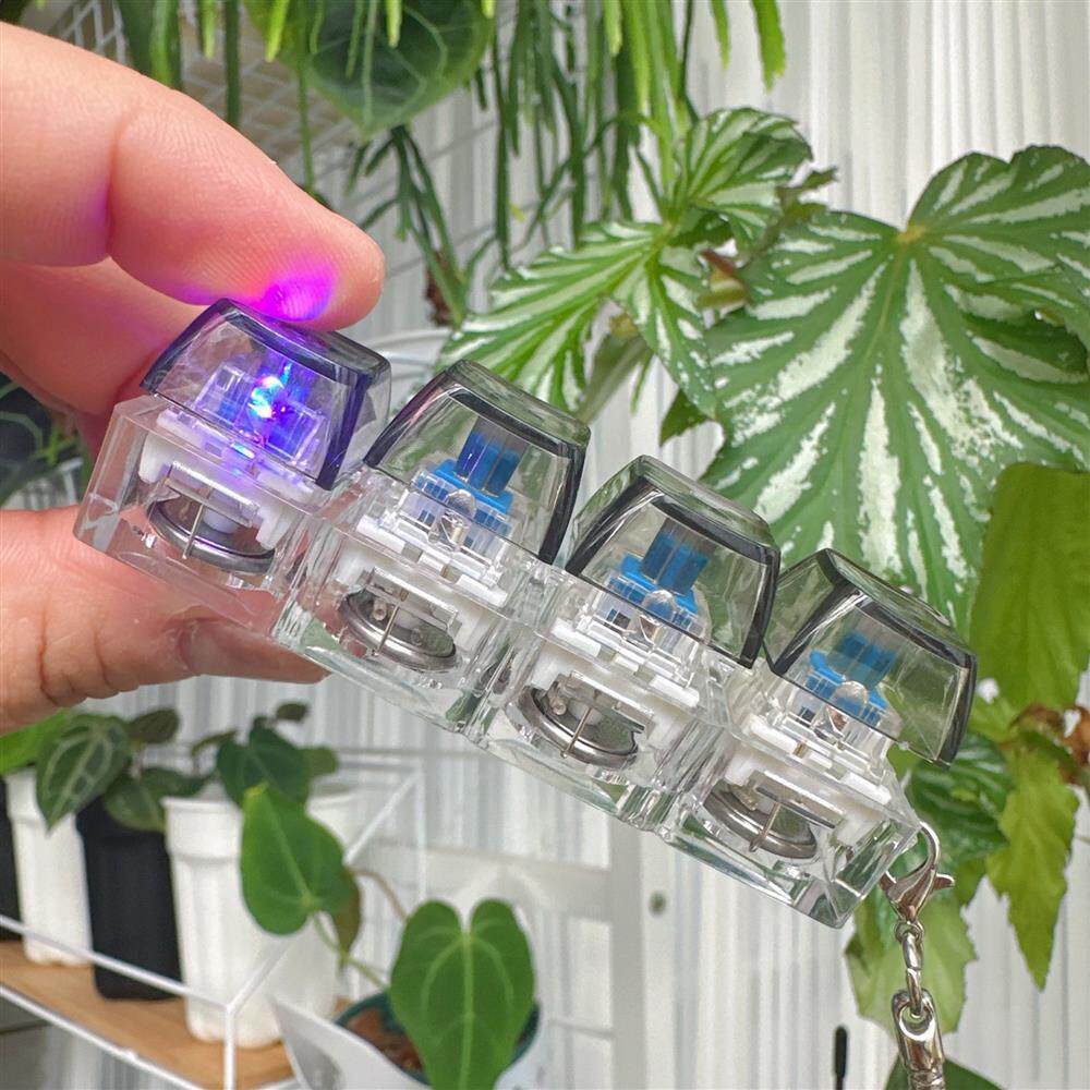 LED Light Up Fidget Keychain,  - Mechanical Switch Tester avaliação e preço