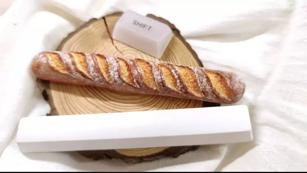 Baguette Food Artisan Spacebar - Gaming Keyboard Mechanical avaliação e preço