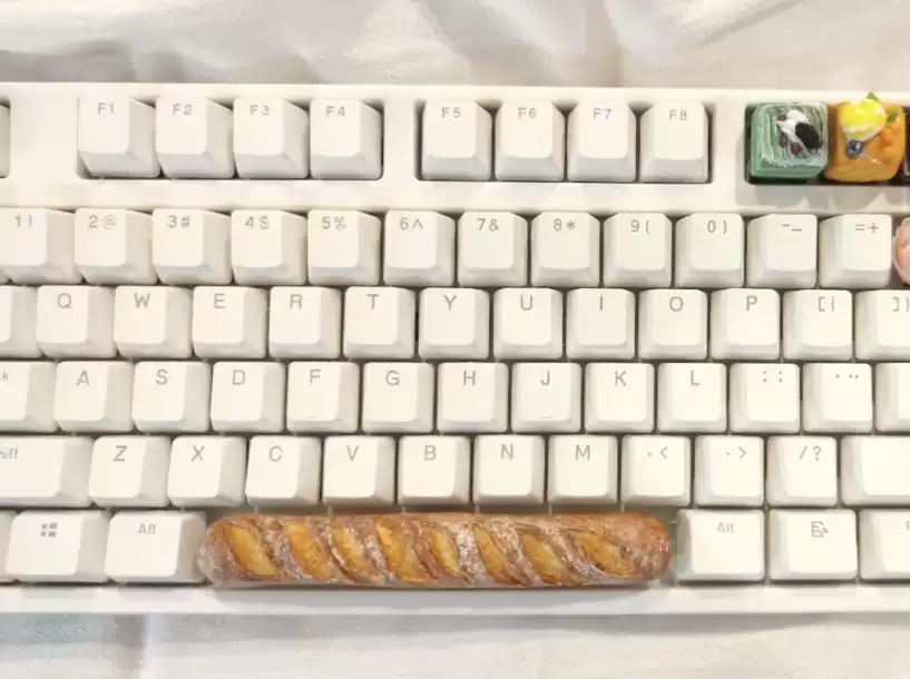 Baguette Food Artisan Spacebar - Gaming Keyboard Mechanical avaliação e preço